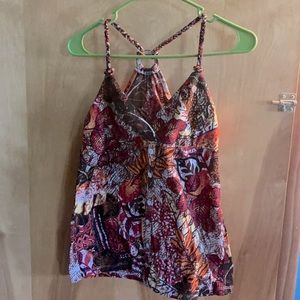 Self esteem, size M, boho tank top